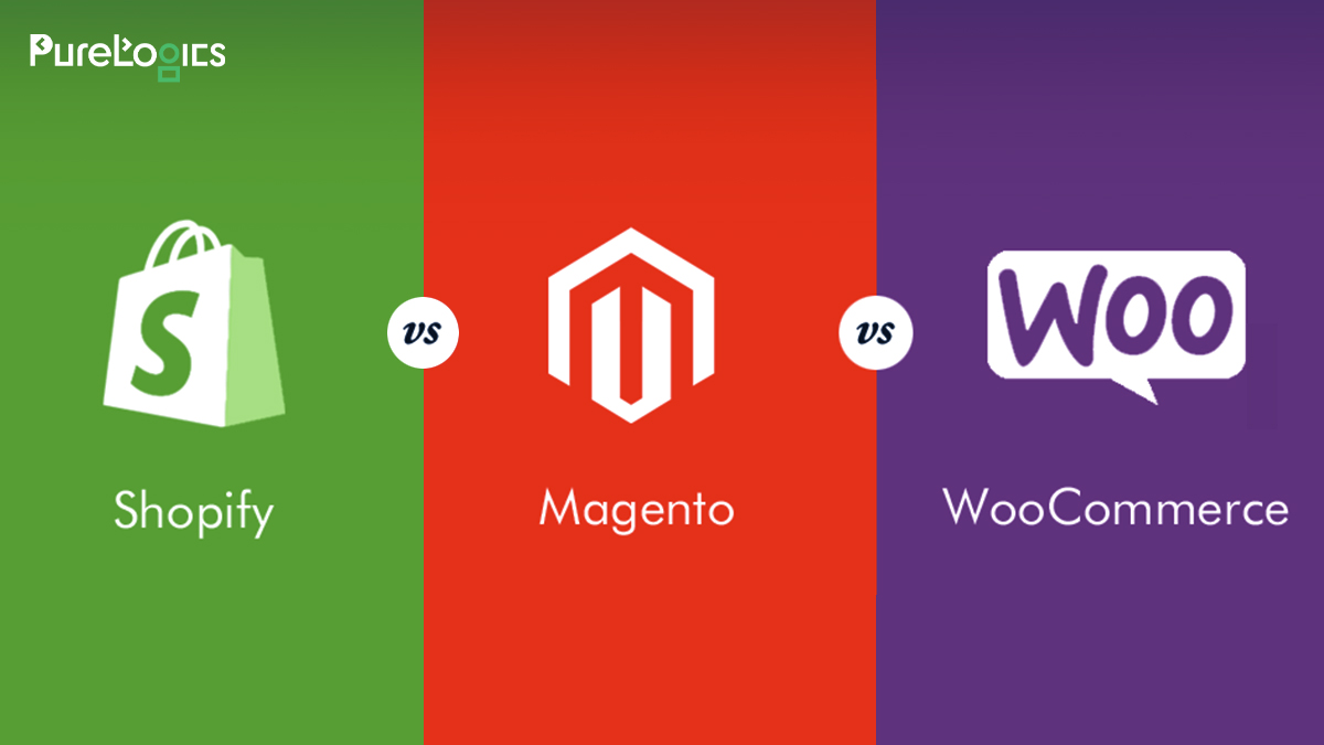 Shopify vs Magento vs woocommerce